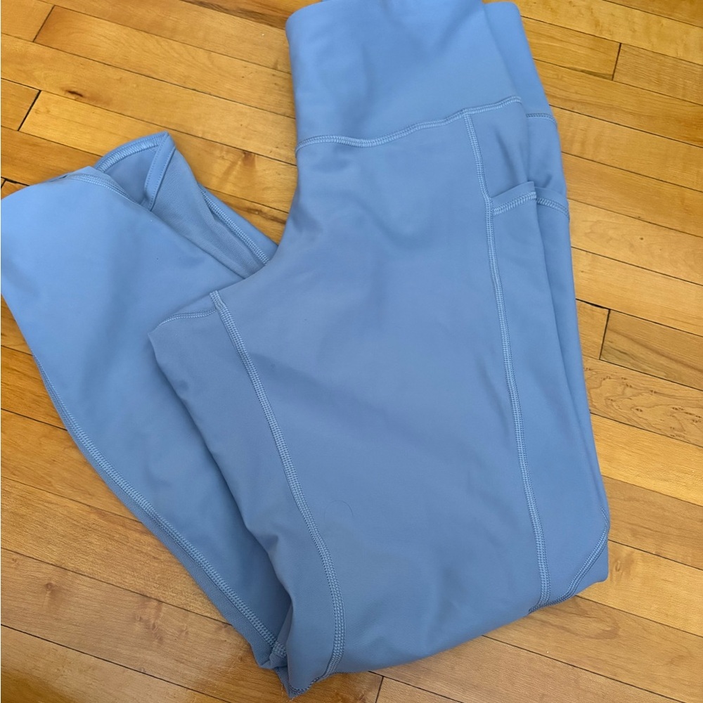 Light Blue *capri* length leggings